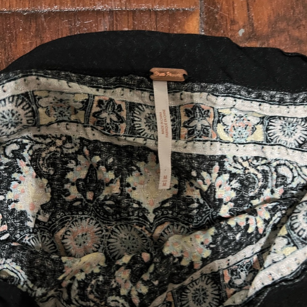 Free people multi color tie up bandana like top - Picture 2 of 2